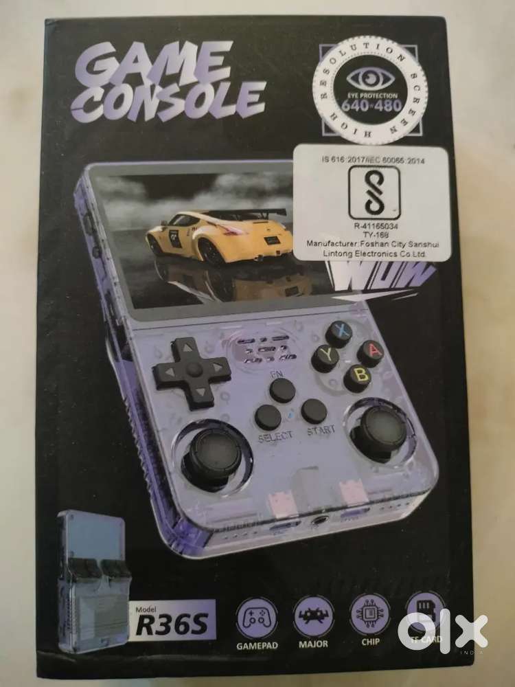 R36S gaming console 3000 games