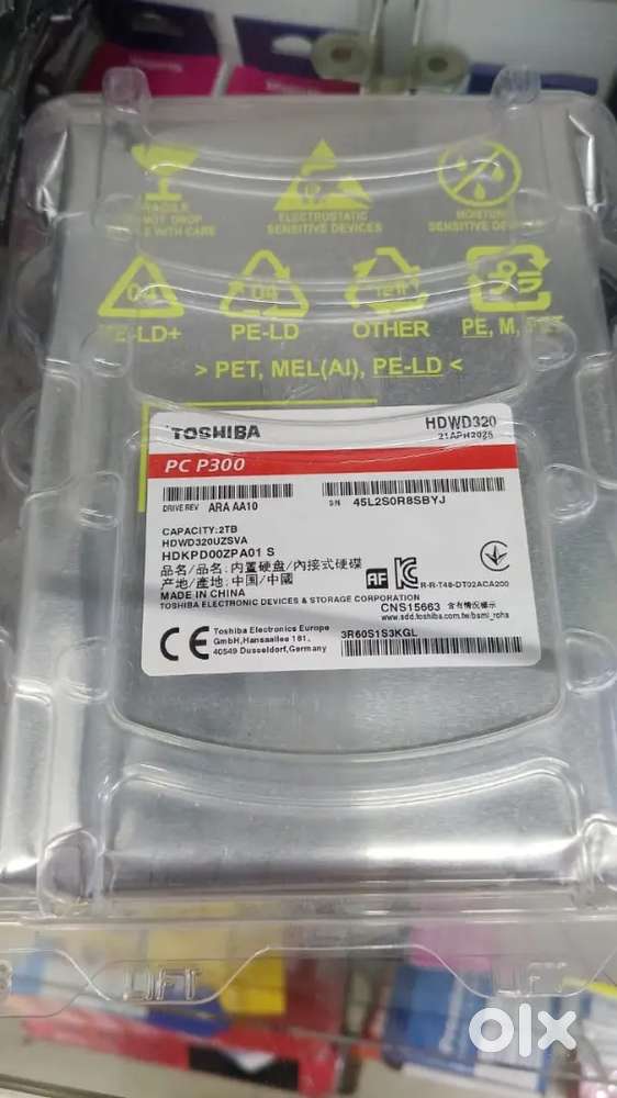 2tb toshiba hardisk