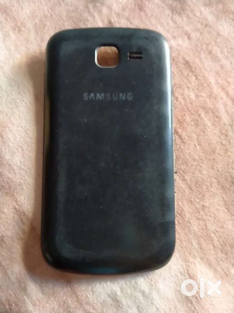 Samsung Galaxy Trend mobile black Back Cover for sale