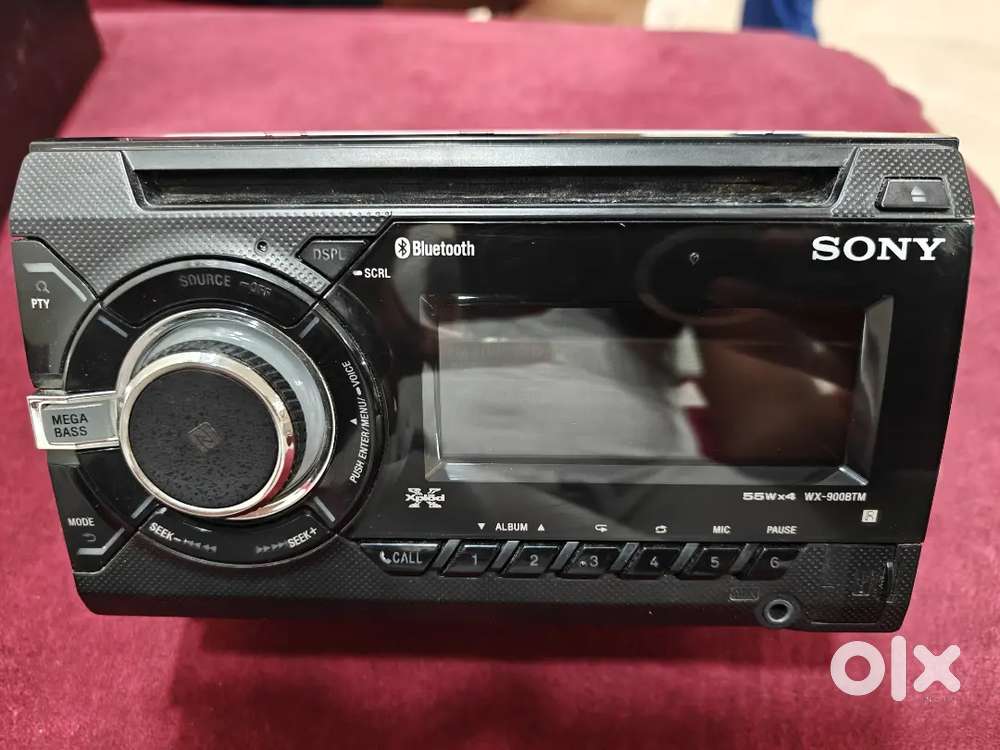 Sony WX900BT CD Receiver with Bluetooth (Black)