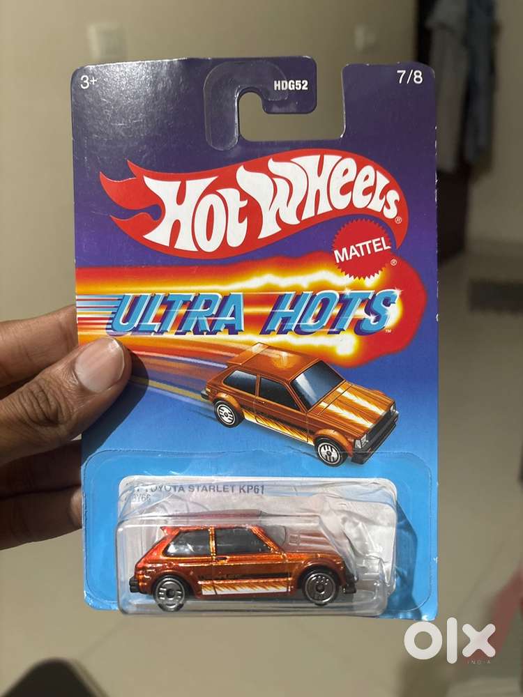 Hot wheels Ultra hots 7/8, 81 Toyota starlet KP61