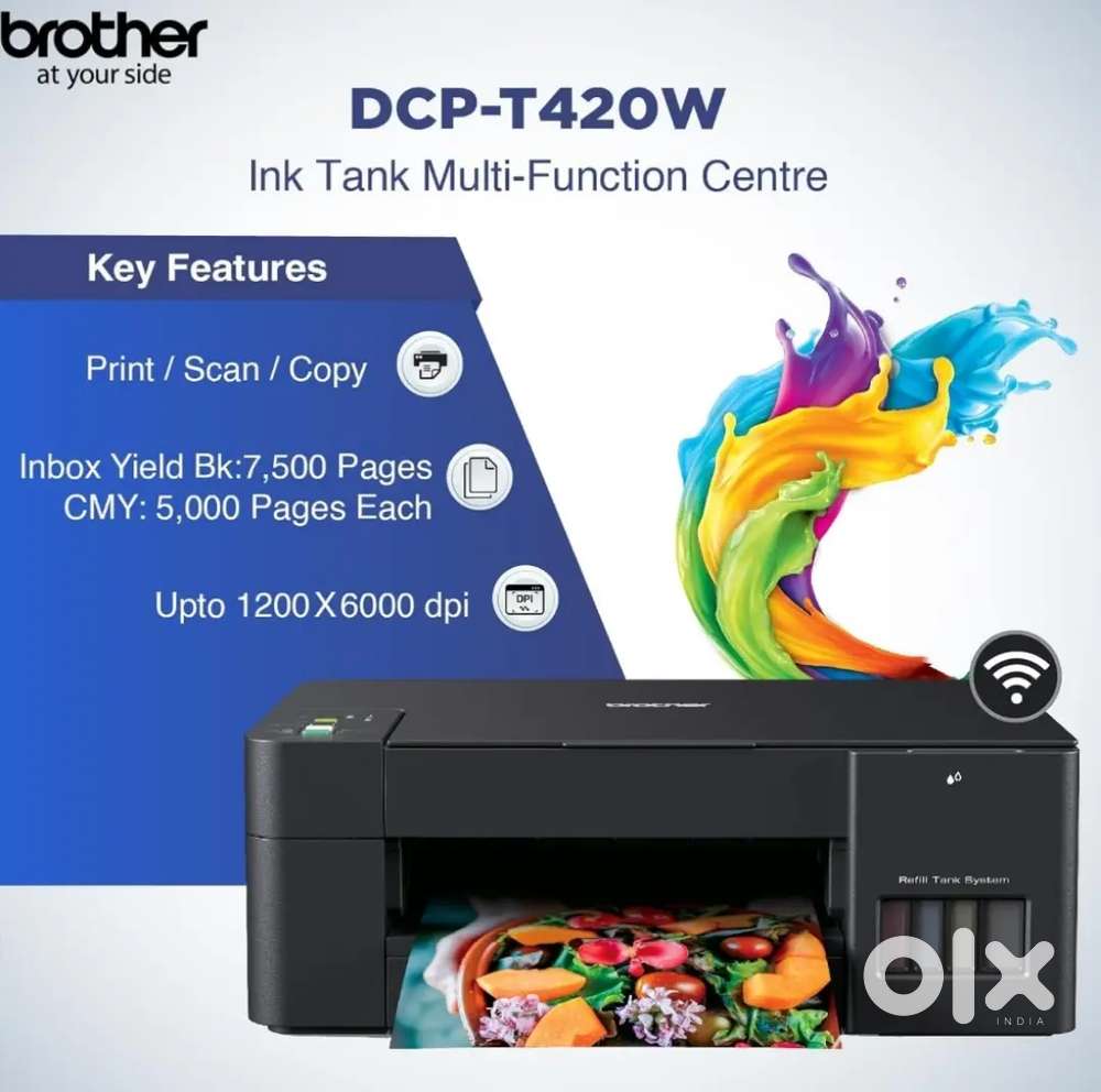 Brother WIFI COLOUR printer DCP T 420W