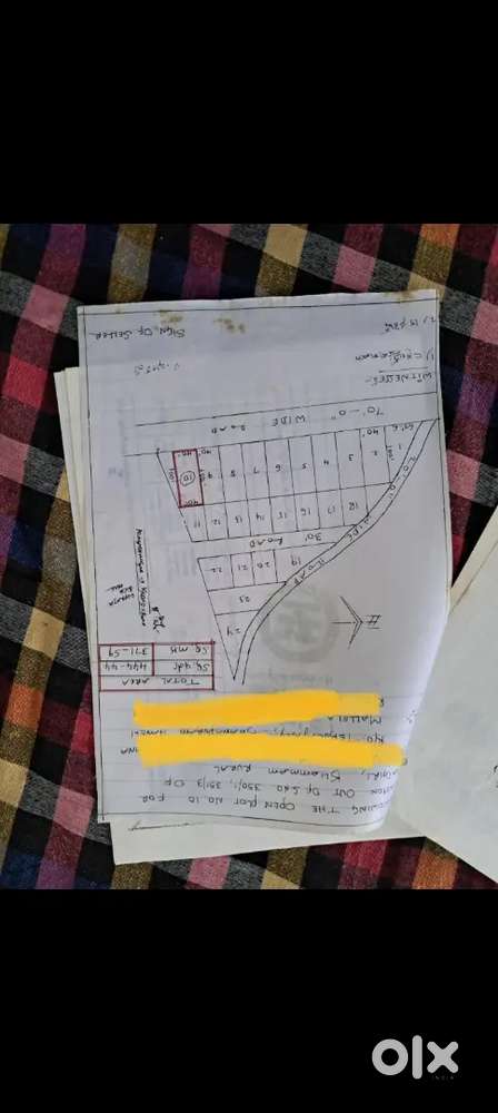 Commercial plot for sale prakasa nagar to venkatagiri cross road