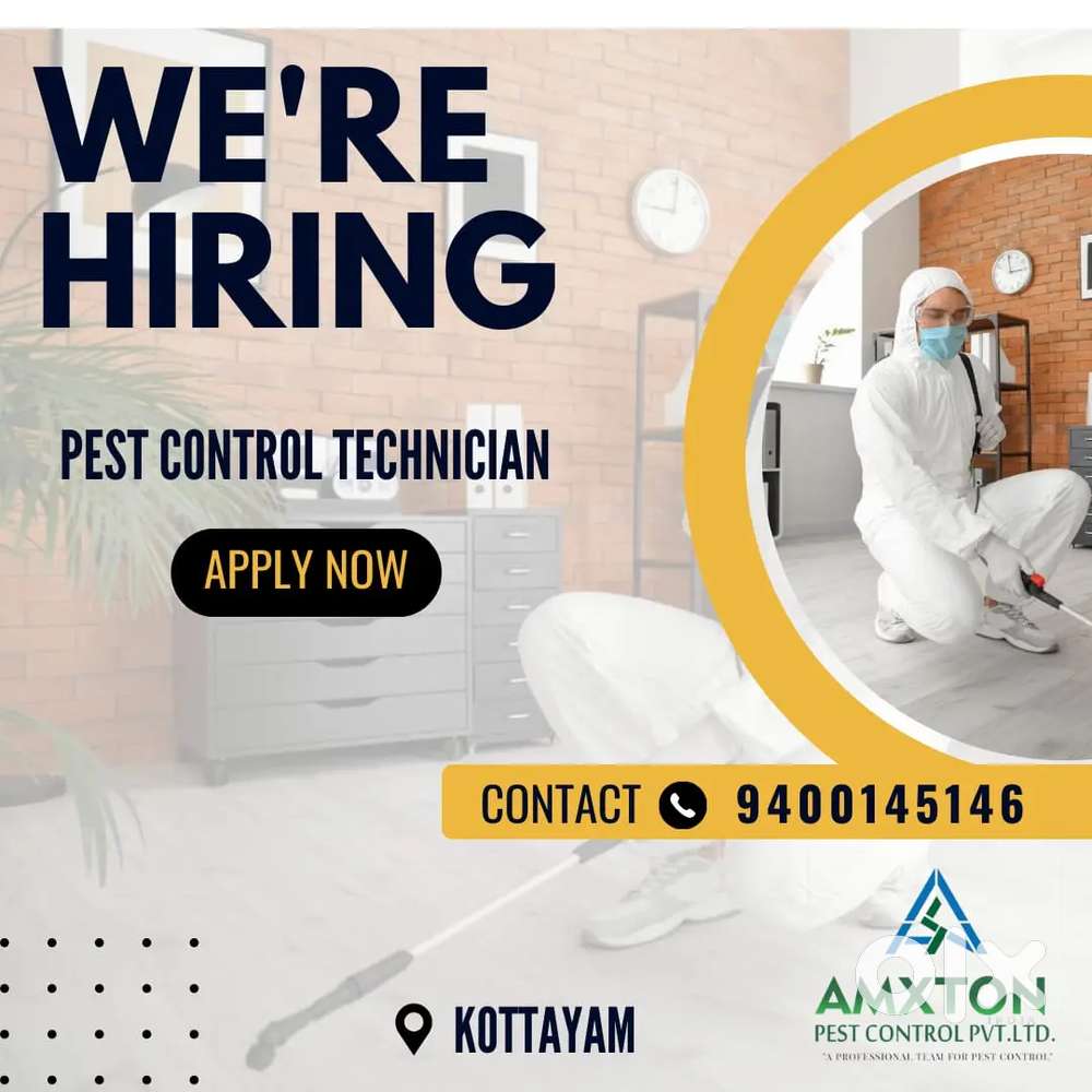 Pest control technical person