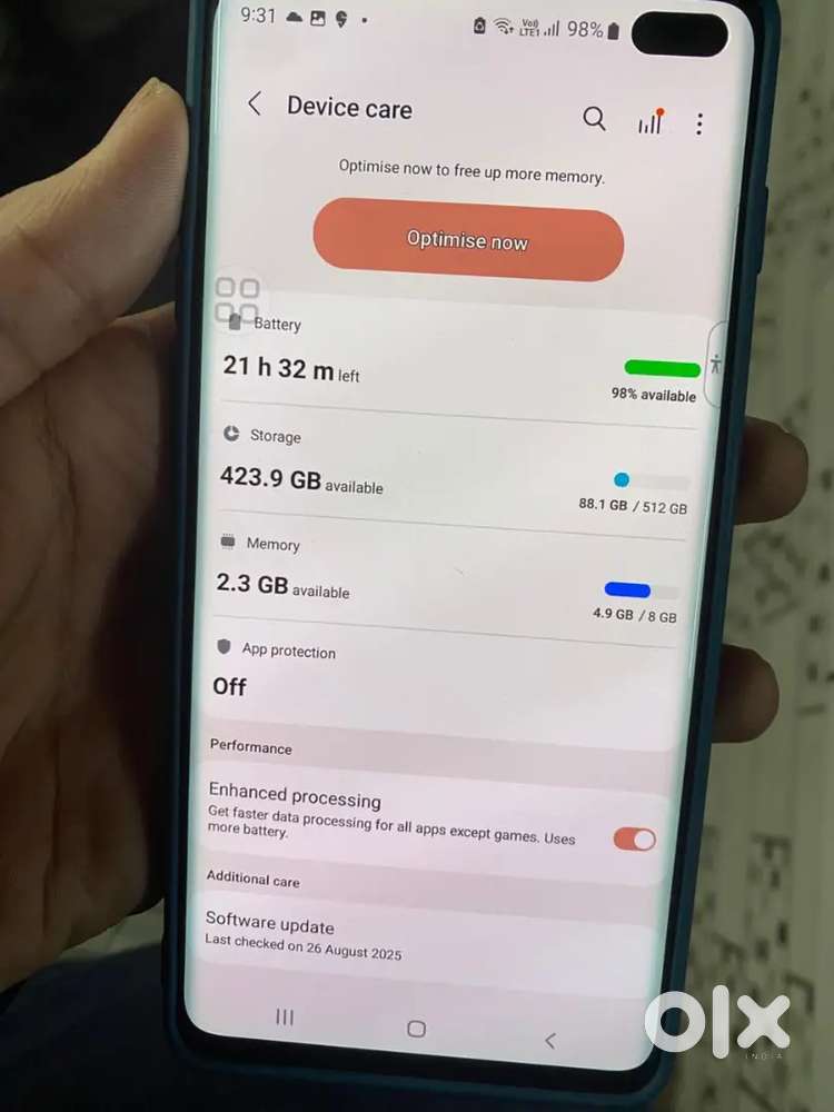 Samsung s 10 plus 512 gb