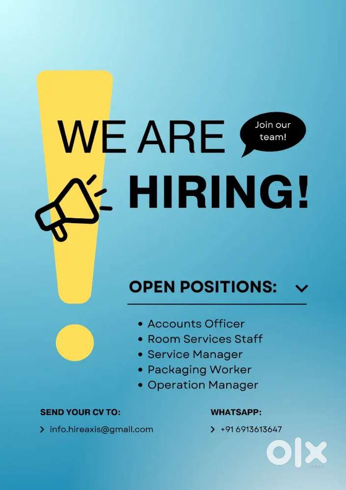 Open Position Jobs in Guwahati