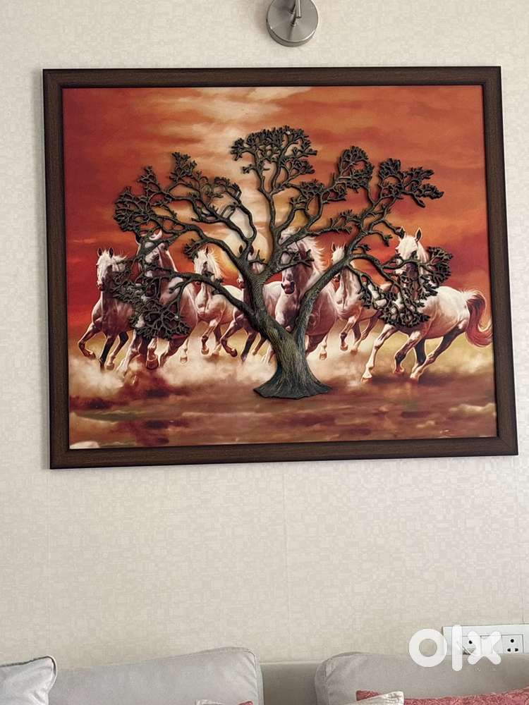 Sun with Seven Horses painting