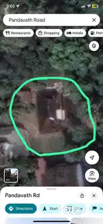 30 cent land with house at maradu