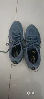 Asics Ortholite blue color shoes with flytefoam
