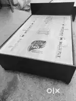 The Single bed with box 6/4
