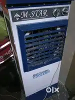 Blue colour fridge and cooler