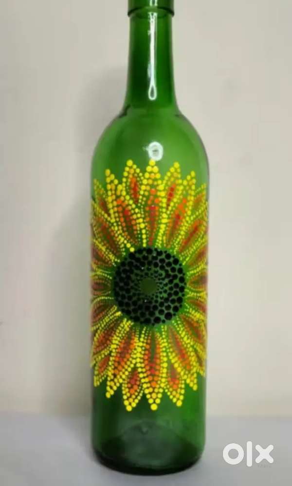 Bottle flower Art