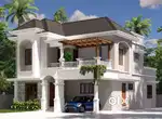 3KM FROM INFOPARK 5CENT 4+1BHK POSH VILLA EDACHIRA MORAKKALA