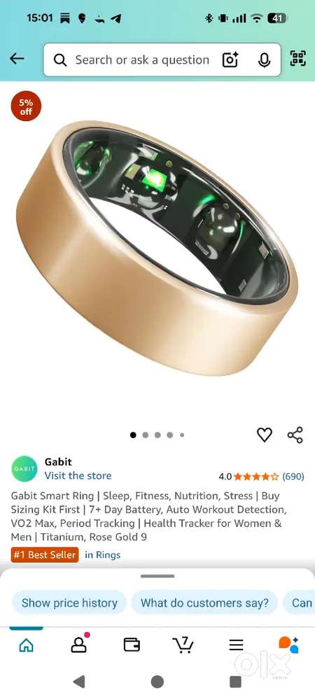 Gabit smart ring