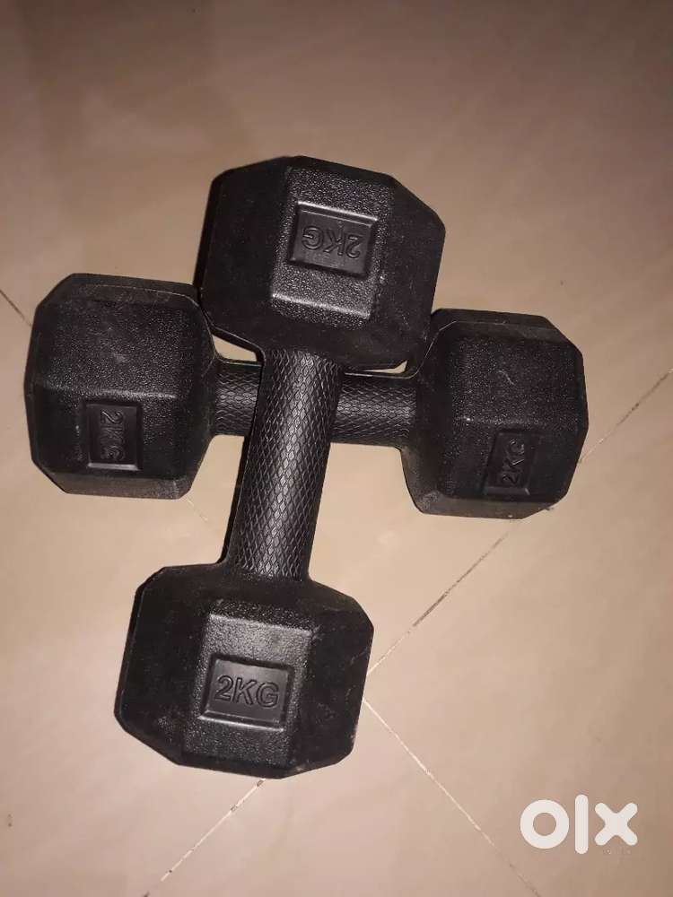 2 Kg Dumbbells – Perfect for Home Workout & Fitness