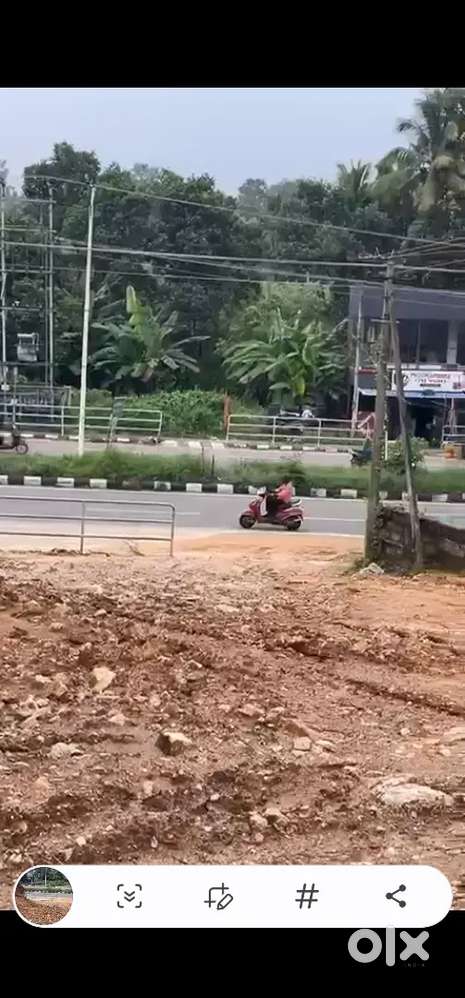 84 cent for sale near pallichal NH roadside apt for flat bulding