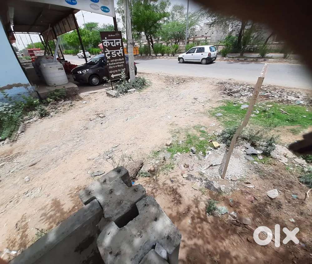 227 gaj ka plot on rewar kanina road two side open on road plot