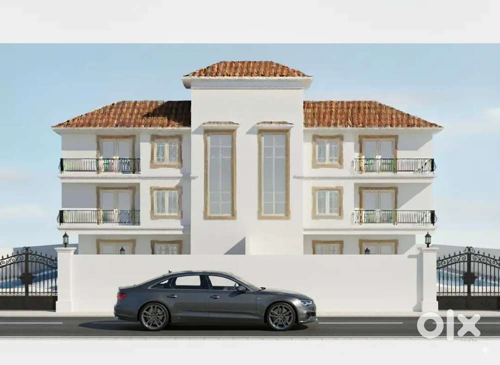 3bhk villa with swimming pool.