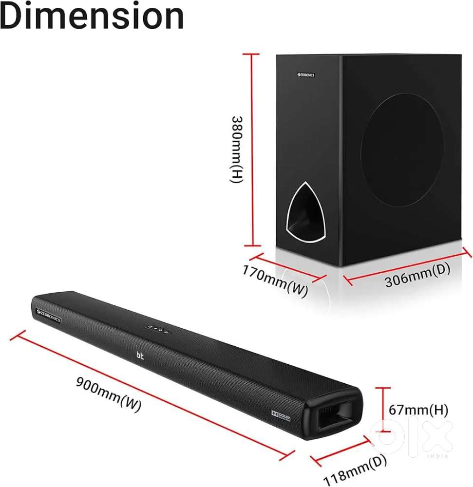 Zebronics bass tube for sale