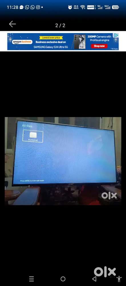 F&d 43 inch tv