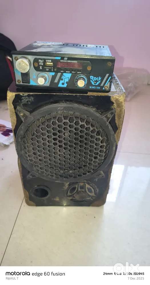 Tempo tape and speaker