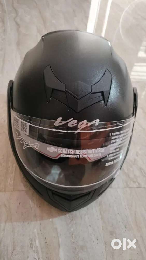 Vega Crux Dual Visor Flip Up Motorcycling Helmet