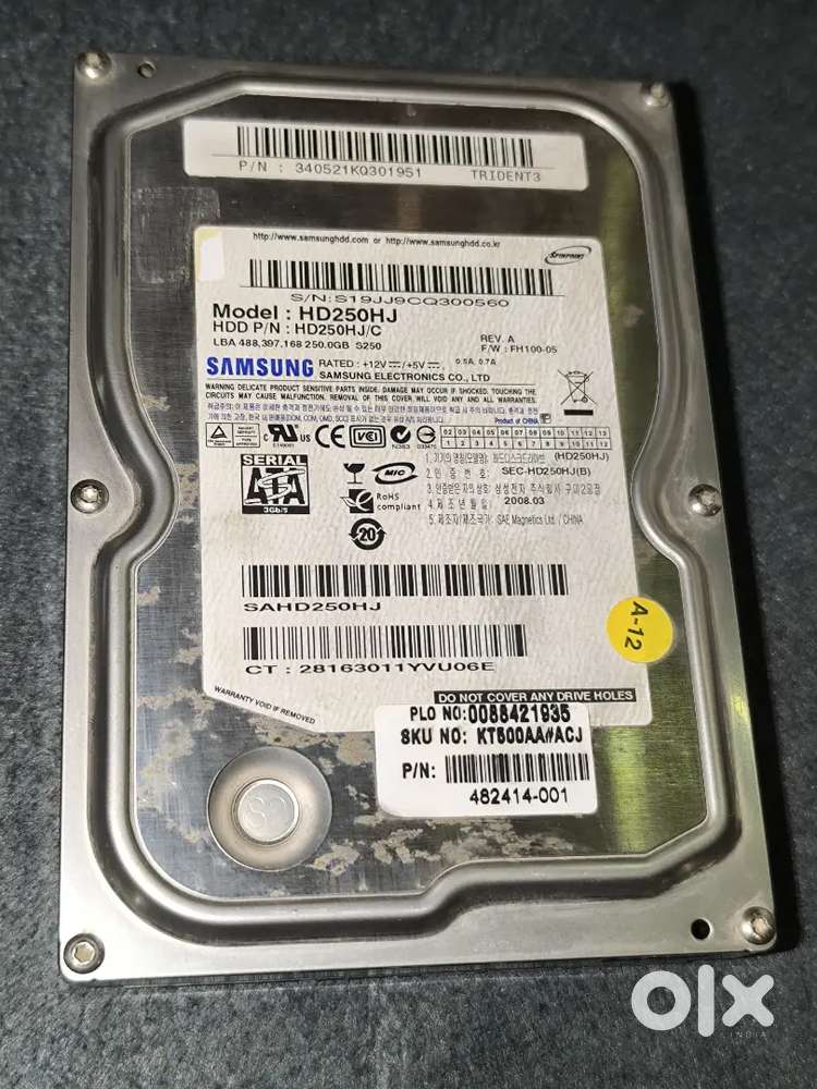 HARD DISK 256GB