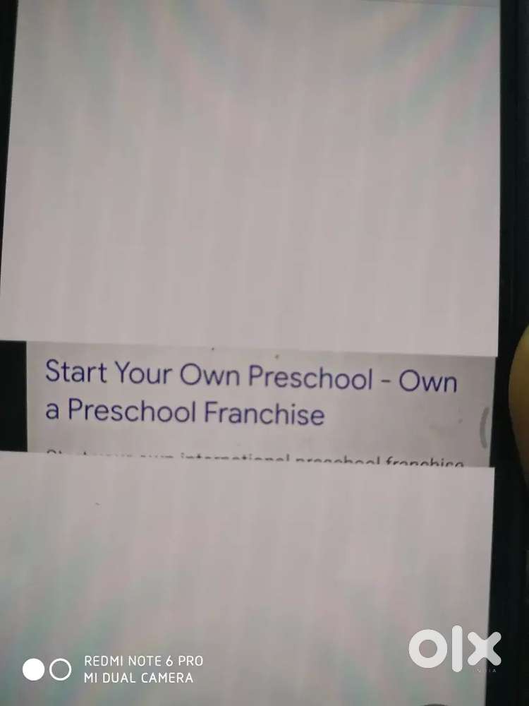Selling my play school businesus