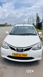 Etios white colour showroom maintained all documents running