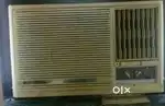 O general window ac running in good condition 1.5 ton copper based