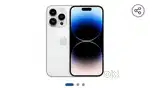 14 pro max 256 GB white titanium