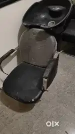 Salon chair, massage bed, hair wash chair