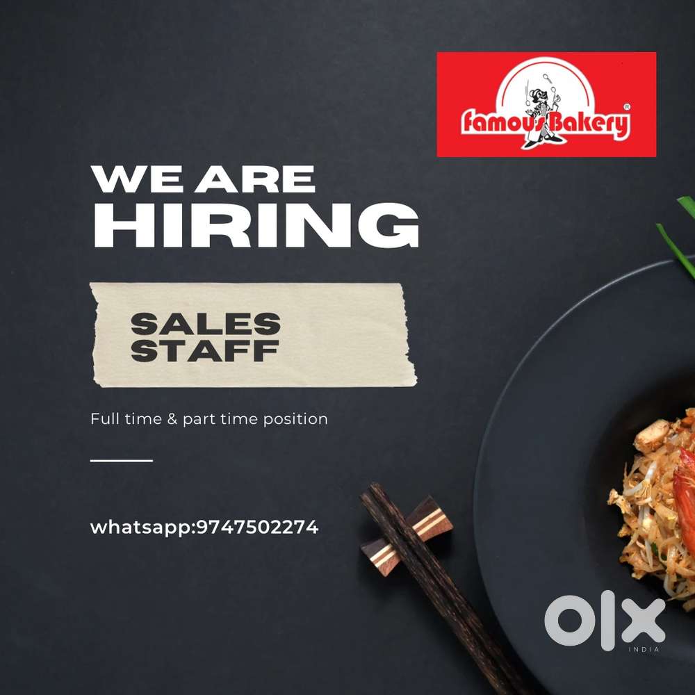 Bakery sales, coolbar suplair