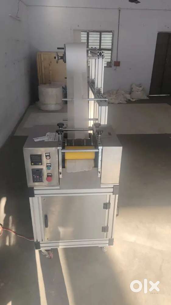 Sanitary  pad making  maching