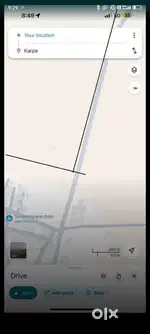 4acre land sell in karpa manora village touch