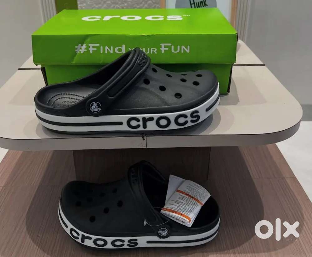 Crocs black colour