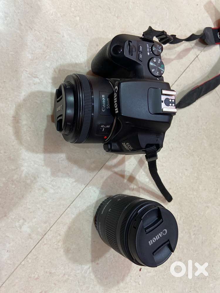 Canon 200d mark2 with 50mm and kit lenses