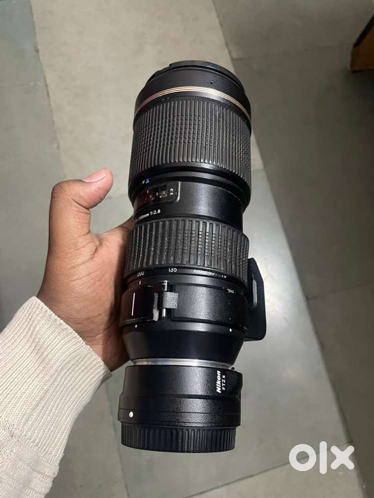 tamron 70-200mm 2.8f and nikon mount adapter ftz new