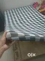 Three by six size ply bed with strong steel frame