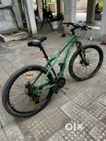 1 year old unused 21 gears & Dual disc cycle