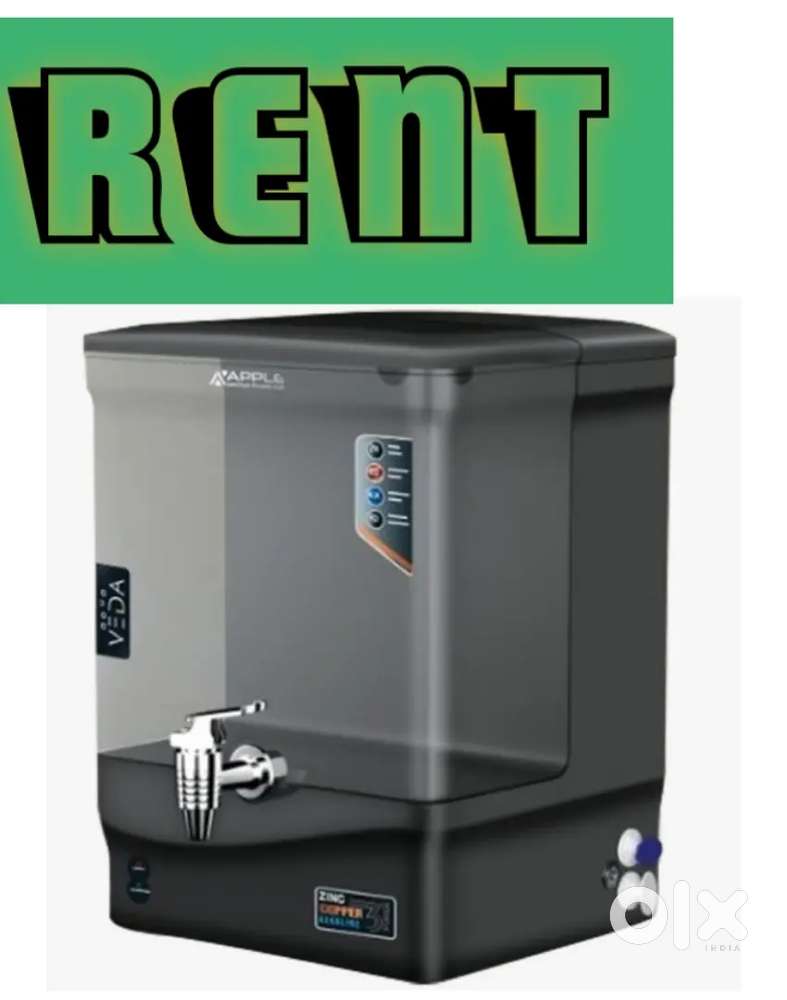 Water purifier available on rent