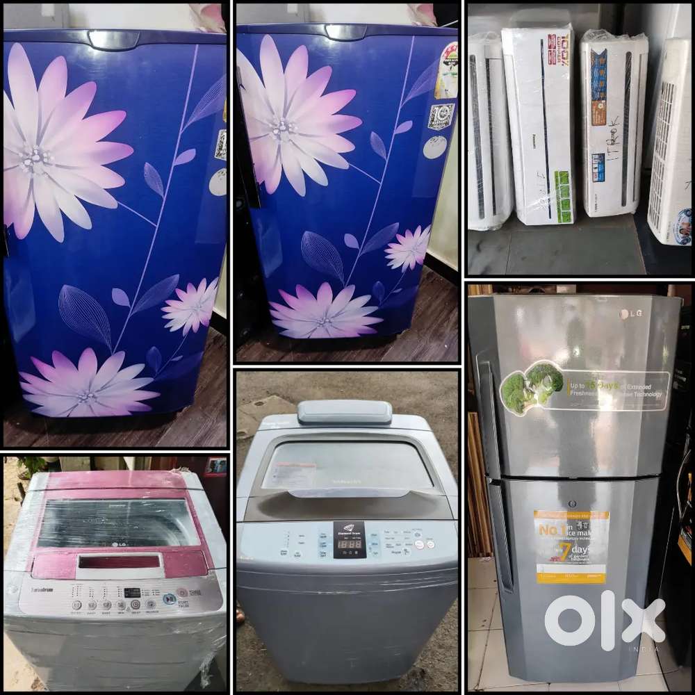 5 YEAR WARRANTY _FRIDGE WASHING MACHINE AC _FREE DELIVERY _LESS USED