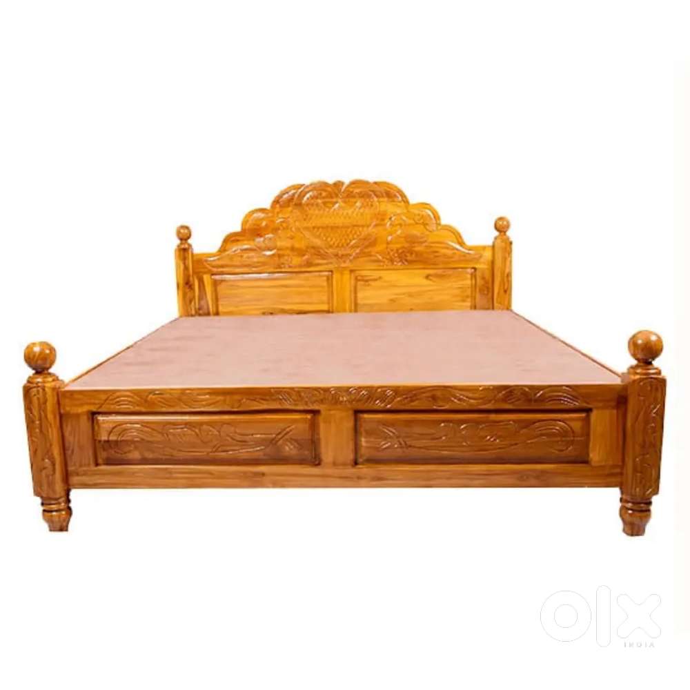 Teak wood cot for sale in 13999