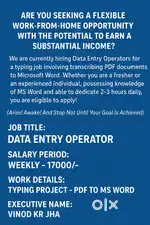 Are you seeking a flexible work-from-home opportunity