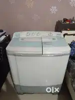 Semi automatic washing machine with protection from rats