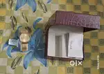 Timex gold plated wristwatch..