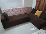Lshape sofa set