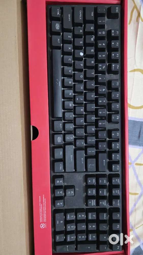 Coolermaster brown switch mechanical keyboard