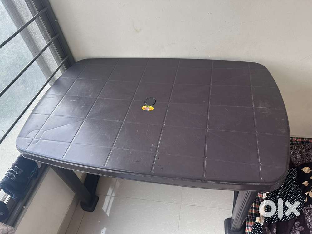 Chair and table