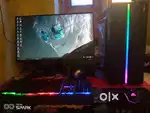 GAMING PC KEYBOARD AND MOUSE MONITOR